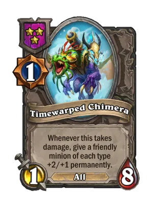 Timewarped Chimera card