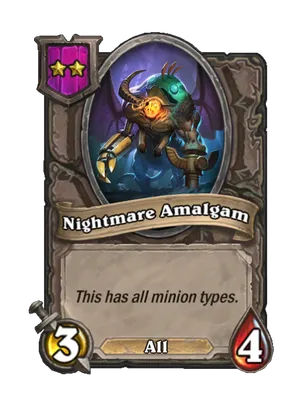 Nightmare Amalgam card render