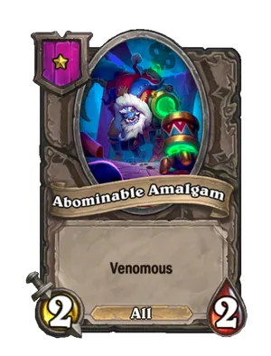 Abominable Amalgam  card
