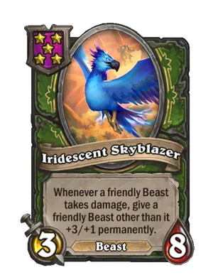 Iridescent Skyblazer card