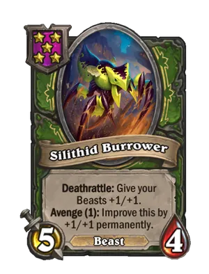 Silithid Burrower card