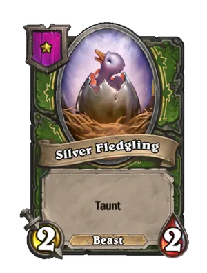 Silver Fledgling card render