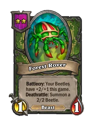 Forest Rover card