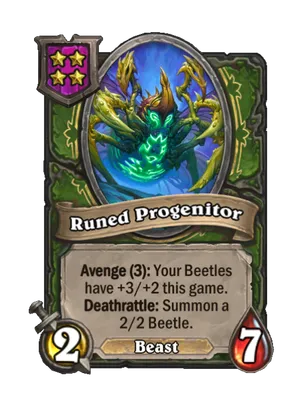 Runed Progenitor card