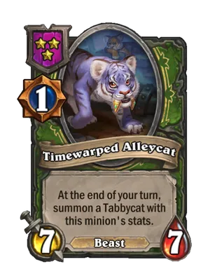 Timewarped Alleycat card