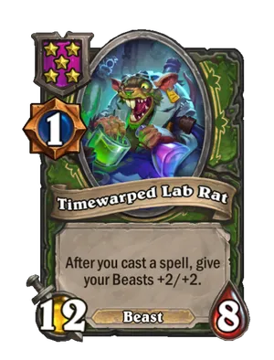 Timewarped Lab Rat card