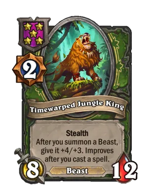 Timewarped Jungle King card
