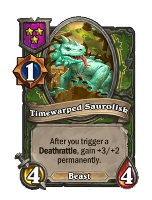Timewarped Saurolisk card