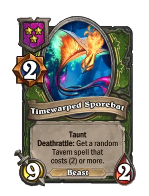 Timewarped Sporebat card