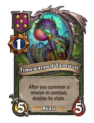 Timewarped Tamuzo card