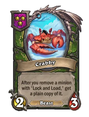 Crabby card