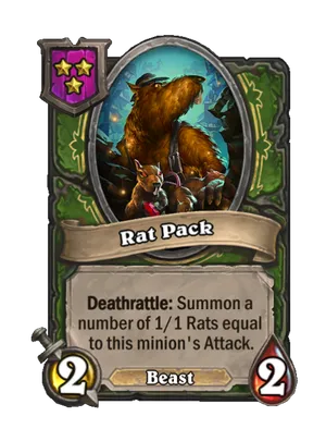 Rat Pack card render