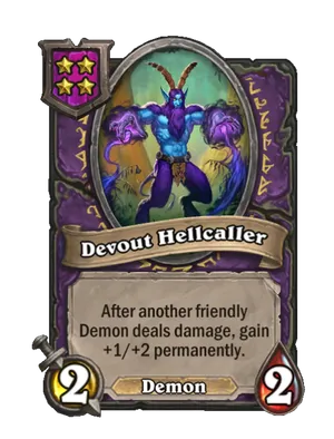 Devout Hellcaller card