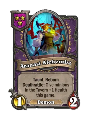Aranasi Alchemist card