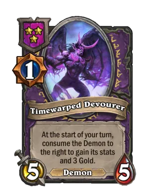 Timewarped Devourer card