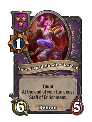 Timewarped Shadowdancer card