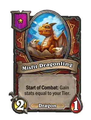Misfit Dragonling card