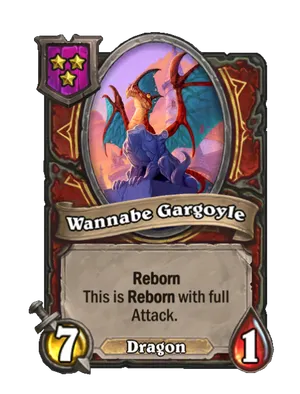 Wannabe Gargoyle card