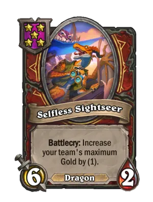 Selfless Sightseer card