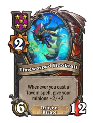 Timewarped Hooktail card