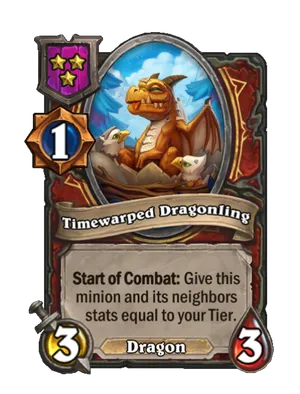 Timewarped Dragonling card