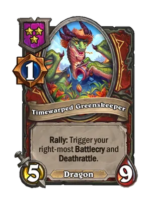 Timewarped Greenskeeper card