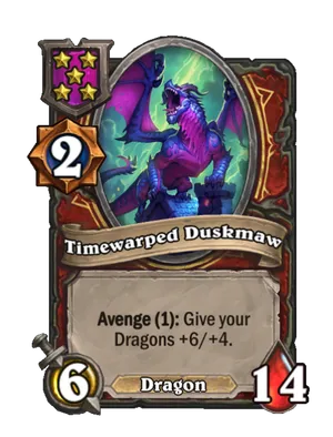 Timewarped Duskmaw card