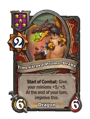 Timewarped Promo-Drake card