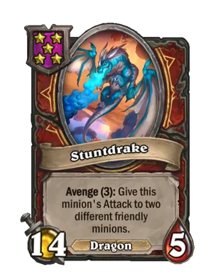 Stuntdrake card