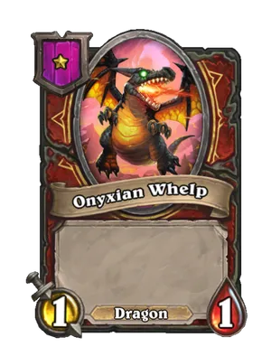 Onyxian Whelp card