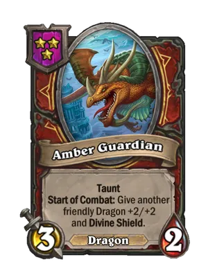 Amber Guardian card
