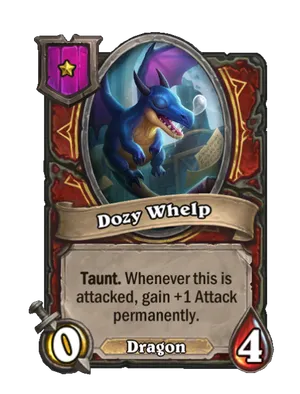 Dozy Whelp card render