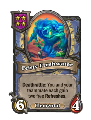 Feisty Freshwater card