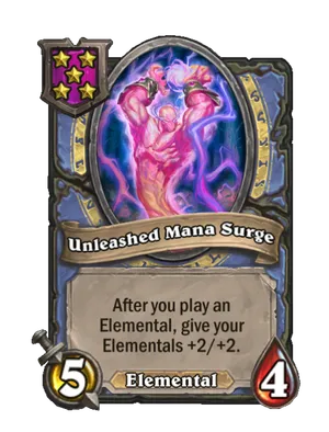 Unleashed Mana Surge card