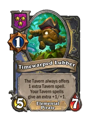 Timewarped Lubber card