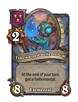 Timewarped Sellemental card