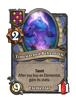 Timewarped Behemoth card