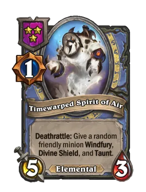 Timewarped Spirit of Air card render