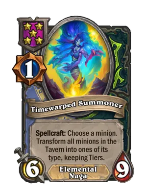 Timewarped Summoner card
