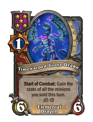 Timewarped Stone Drake card