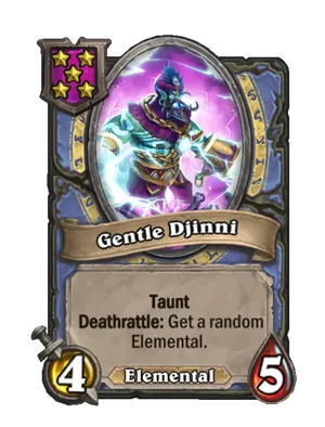 Gentle Djinni card