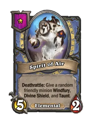 Spirit of Air card