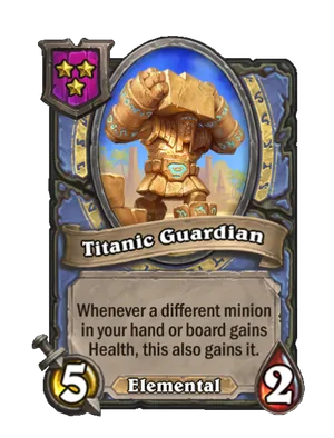 Titanic Guardian card