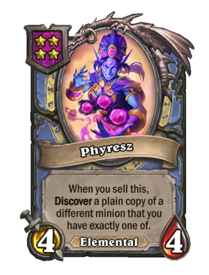 Phyresz card