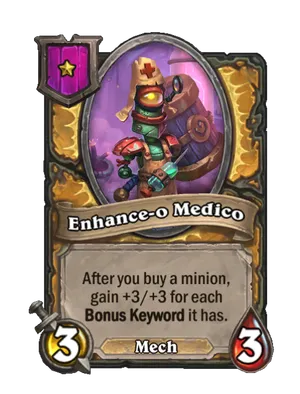 Enhance-o Medico card