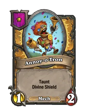 Annoy-o-Tron card