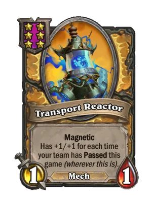 Transport Reactor card