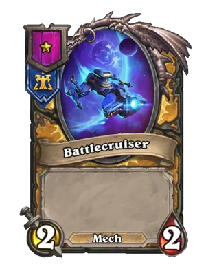 Battlecruiser card