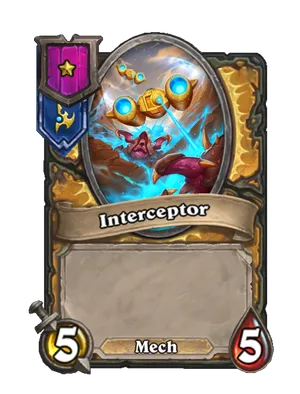 Interceptor card