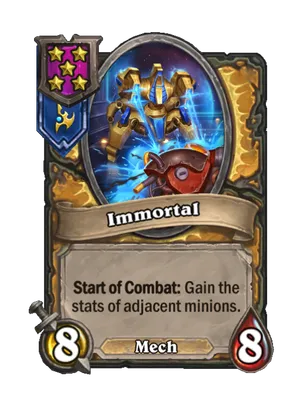 Immortal card